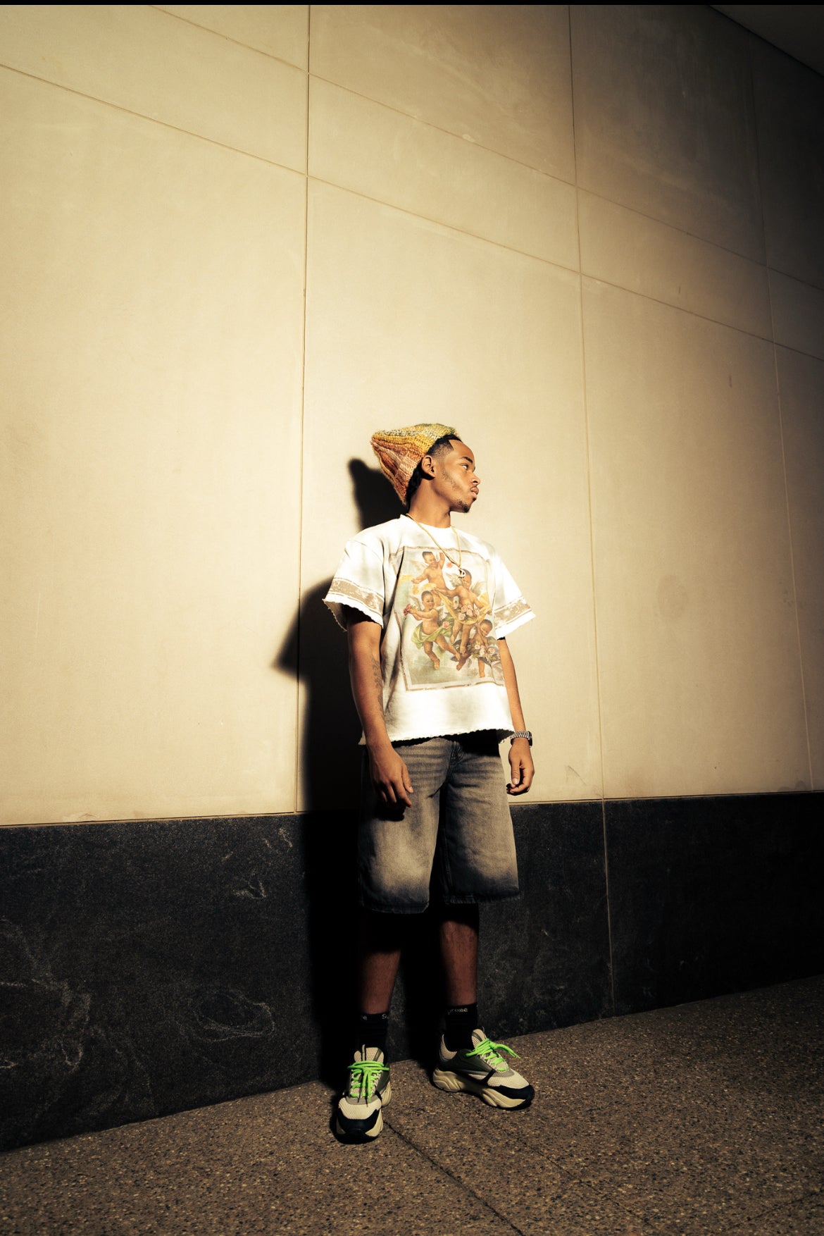 '' OVER SIZED '' Fall Angels Tee