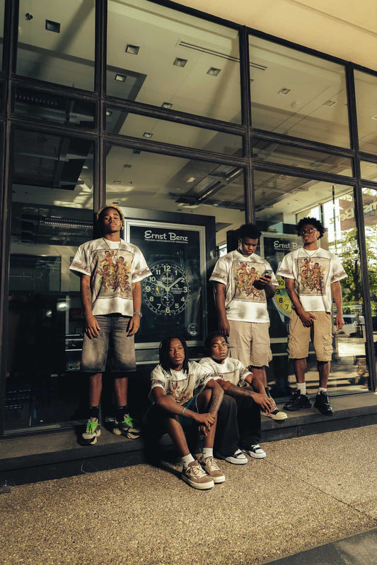 '' OVER SIZED '' Fall Angels Tee